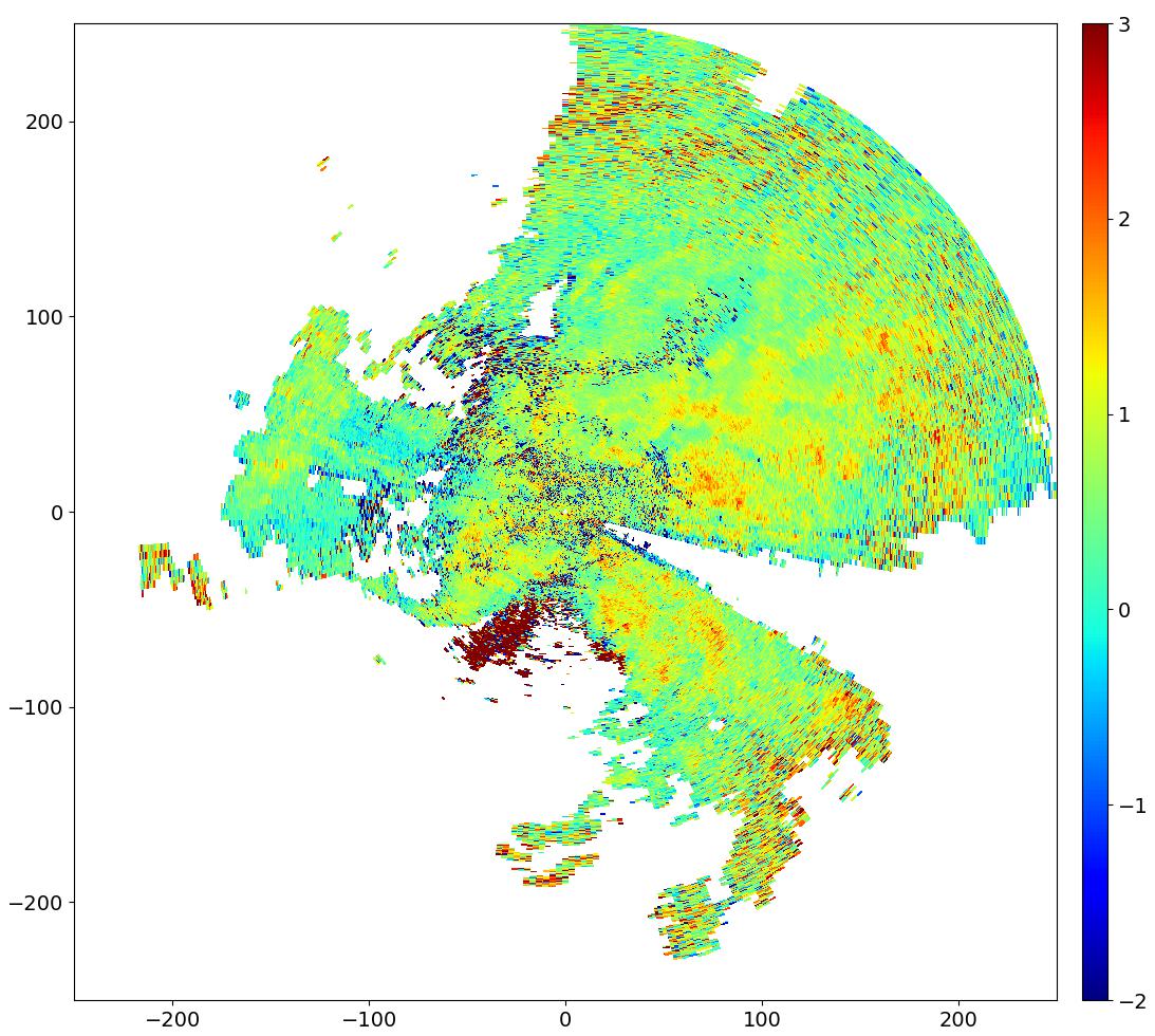 差分反射率的图像，配色为 jet